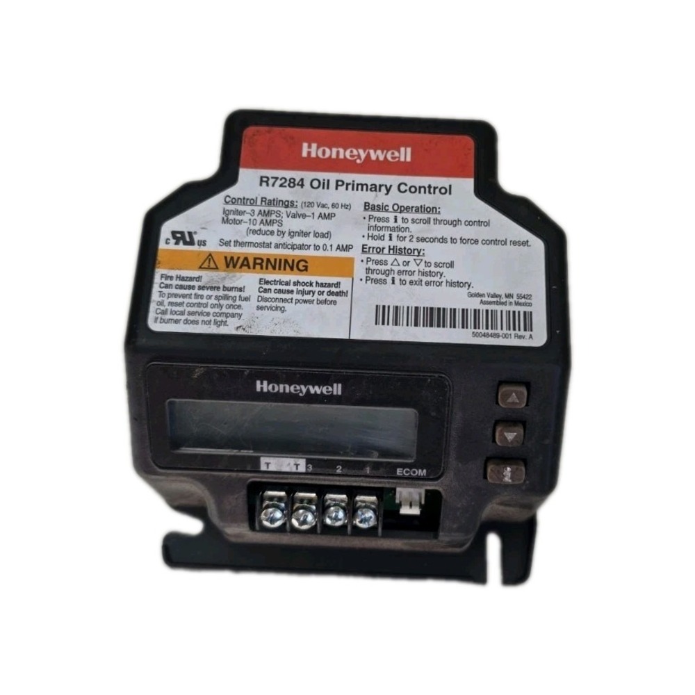Oil Primary Control Module Honeywell R7284U1004